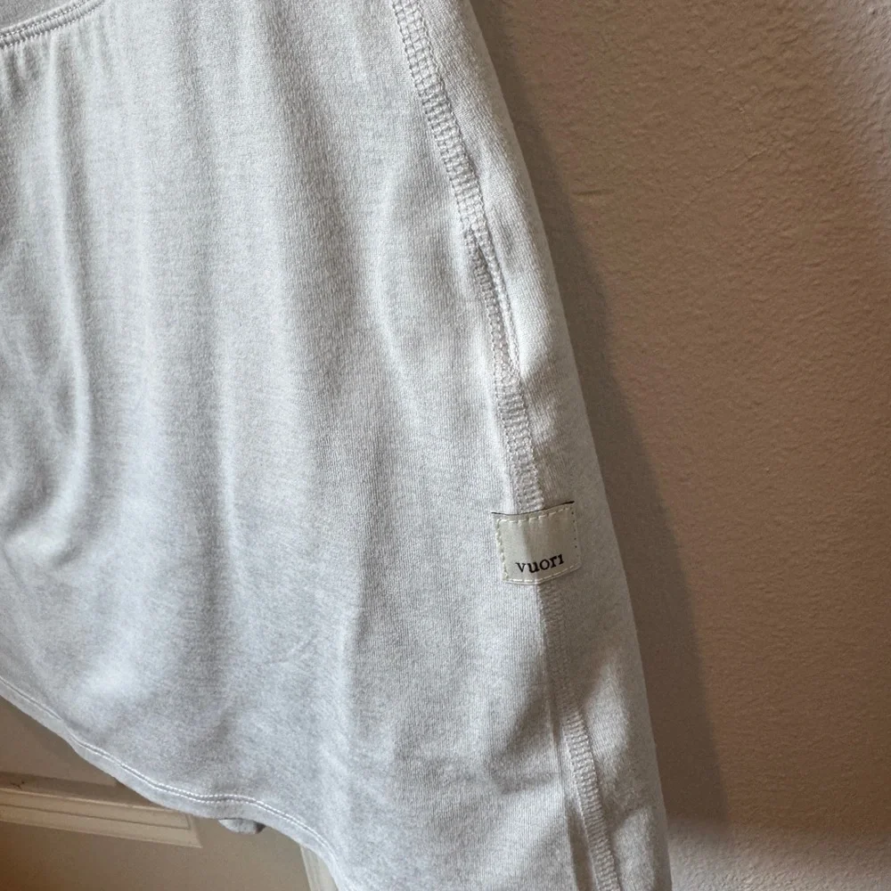 Vuori Light Gray Mini Skirt - Picture 3 of 3